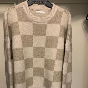 Oak+Fort Checkered Sweater